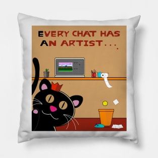 Every chat has an artist Pillow