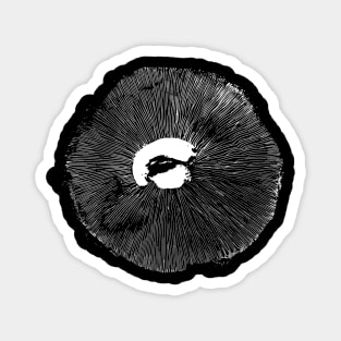 Minimal mushroom Magnet