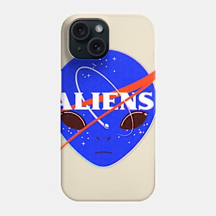 aliens spce program Phone Case