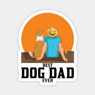 Best Dog Dad Ever Magnet
