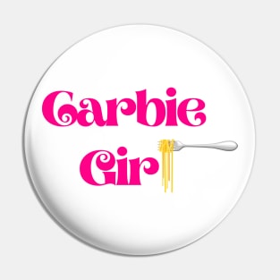 Carbie Girl Pasta Pin