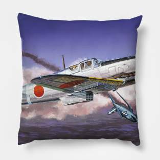 Kawasaki Ki61-1 Hien Japan WW2 Pillow