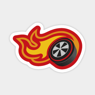 RedLine - Diecast Series Logo (Red) Magnet