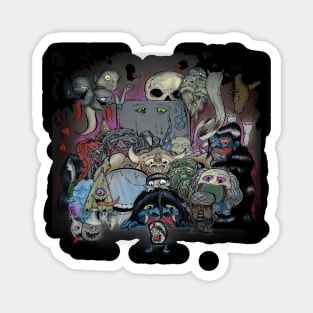 Yokai parade Magnet