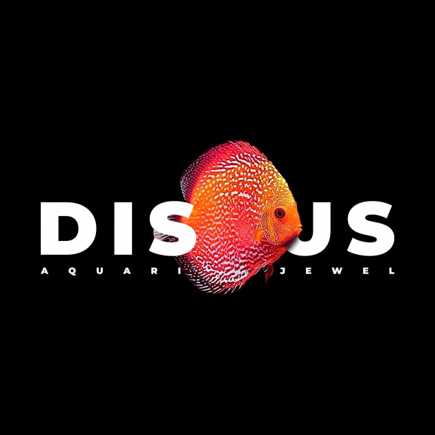 Discus Cichlid Fish Keeper by JRRTS Designs