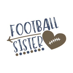 Football Sister T-Shirt