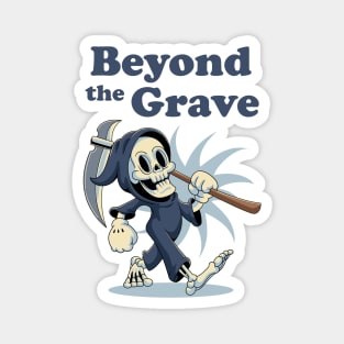 Joyful Grim Reaper Magnet