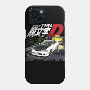 Smiley Sakai's Honda Integra dc2 initial d drifting school vs fd3s Phone Case