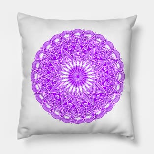 Mandala (purple) Pillow