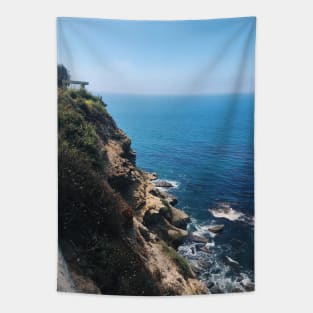 Cliffs at Point Fermin Park Tapestry