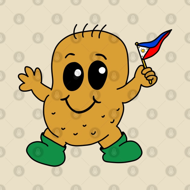 PATATAS CORNER PHILIPPINE FLAG by Aydapadi Studio