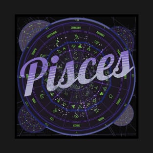 Pisces Zodiac Astrology T-Shirt