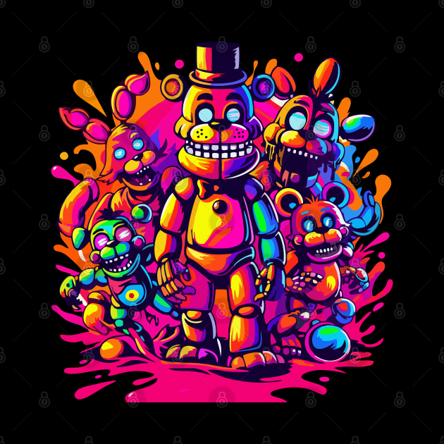 five nights at freddy by artoriaa