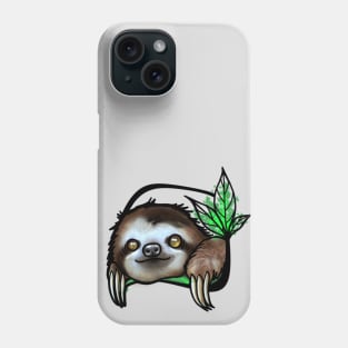 Cute Sloth Animal Art Phone Case