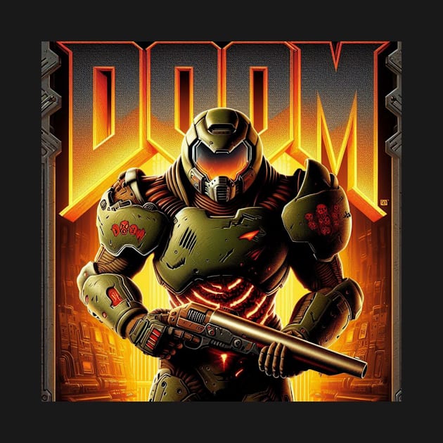 Doom Guy Badass by The Doom Guy