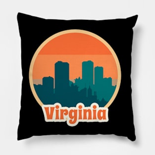 Vintage Virginia Pillow