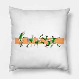 Robbie Keane - Ireland Artwork Pillow