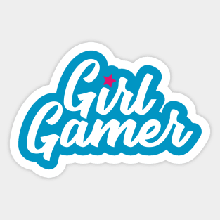 Can't Talk, Gaming - Cute Anime Girl Gamer Design - Gaming - Sticker