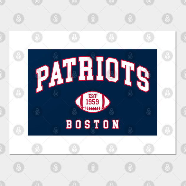 The Patriots New England Patriots Posters And Art Prints Teepublic Uk