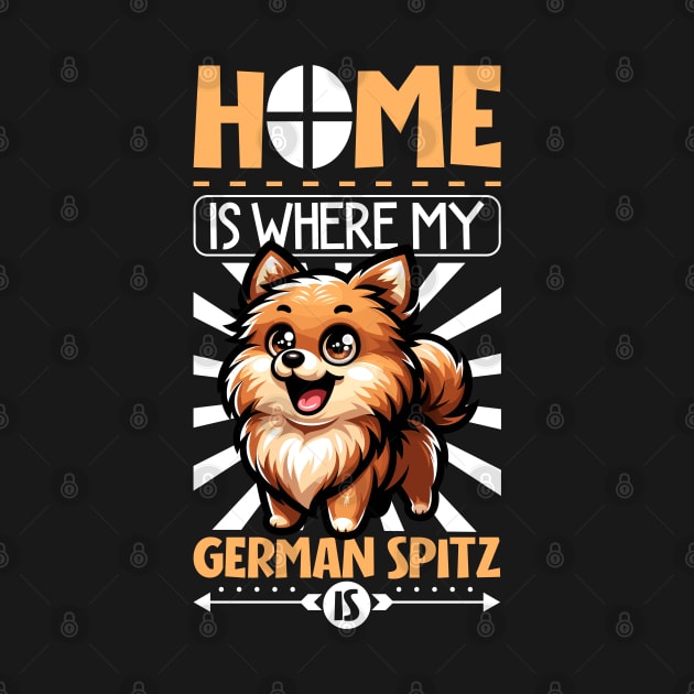 Home is with my German Spitz by Modern Medieval Design