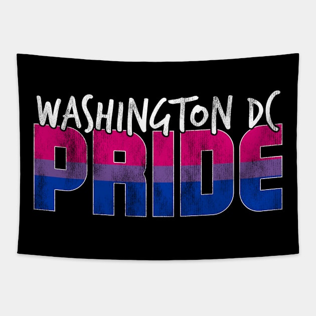 Washington DC Pride Bisexual Flag Tapestry by wheedesign