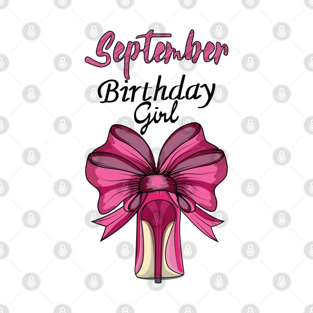 September Birthday Girl by Designoholic