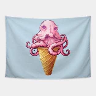 Ice Cream Menace Tapestry