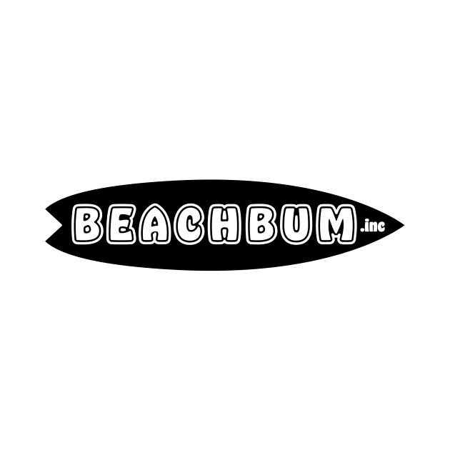 Beach Bum Inc. - Surfboard by Long Legs Design