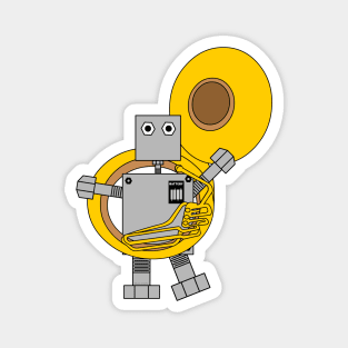 Tuba Robot Magnet