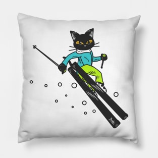 Ski action Pillow