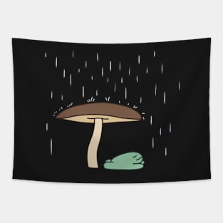 Frog in the Rain Tapestry