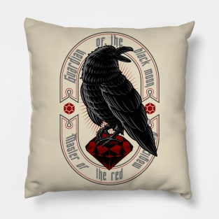 The Guardian of the Black Moon Pillow