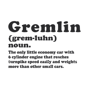 AMC Gremlin Definition Vintage Car T-Shirt