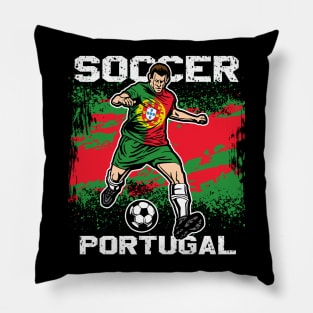 Portugal Futbol Soccer Pillow