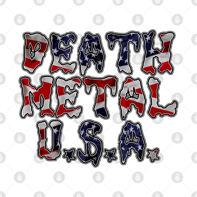 DEATH METAL U.S.A. by shethemastercovets