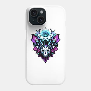 Cyberpunk Flowers Phone Case