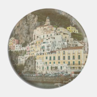 Vintage Amalfi coast Pin