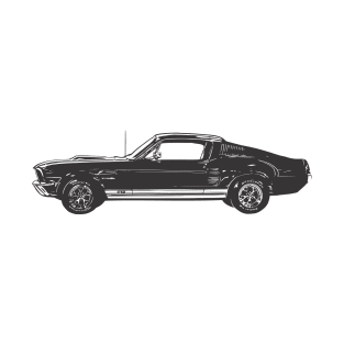 67' Ford Mustang GT T-Shirt