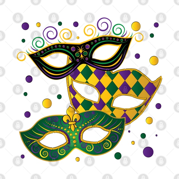 Mardi Gras Masks by DQDesigns By Chele