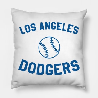 dodgers baseball Pillow