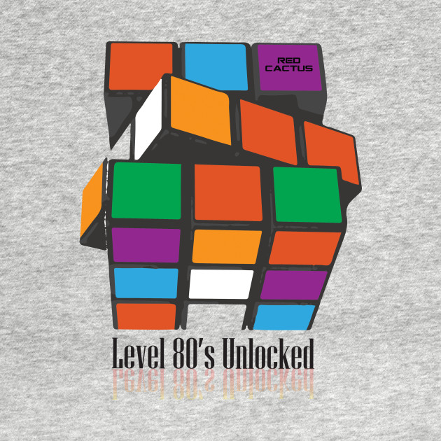 Discover Level 80's Unlocked - 80s Flashback - T-Shirt