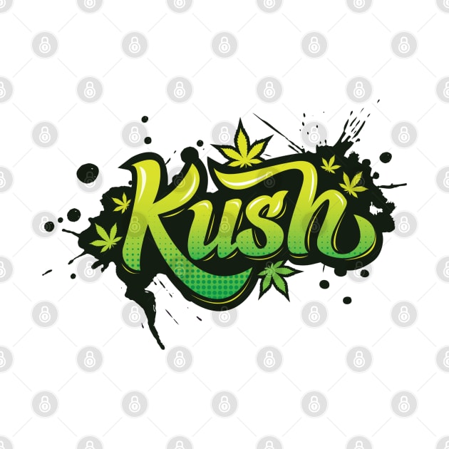 Kush Neon Green Gradient by Manlangit Digital Studio