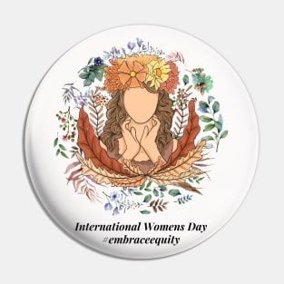 embrace equity international women's day 2023 Pin