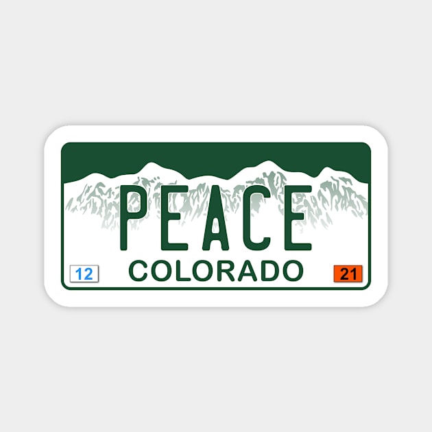 Colorado - Peace Magnet by zealology