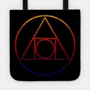 philosopher stone rainbow Tote