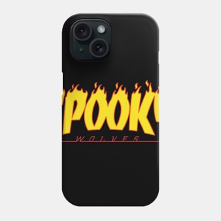 Spooky Wolves Skate Phone Case