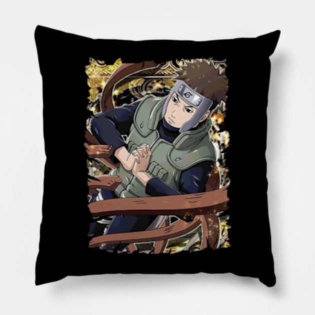 YAMATO NARUTO MERCH VTG Pillow by funnymushroomz