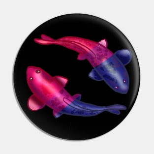 Bisexual LGBTQ Koi Fish Pin