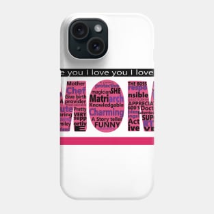 MOM definition Phone Case