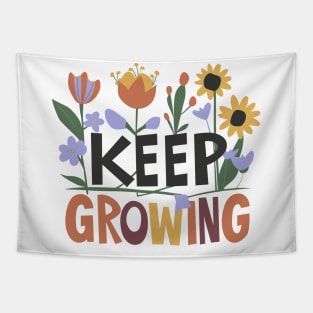 Blossom Eternity: Keep Growing Tapestry